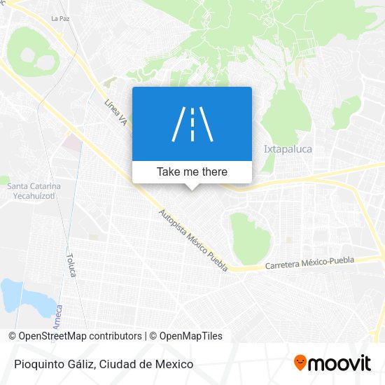 Pioquinto Gáliz map