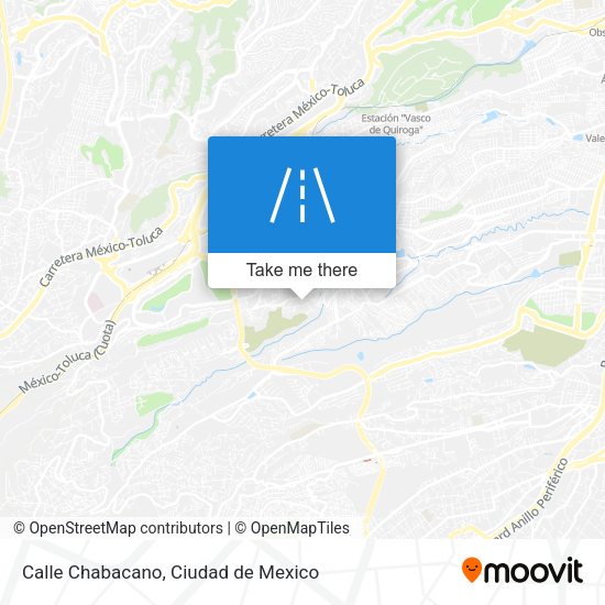 Calle Chabacano map