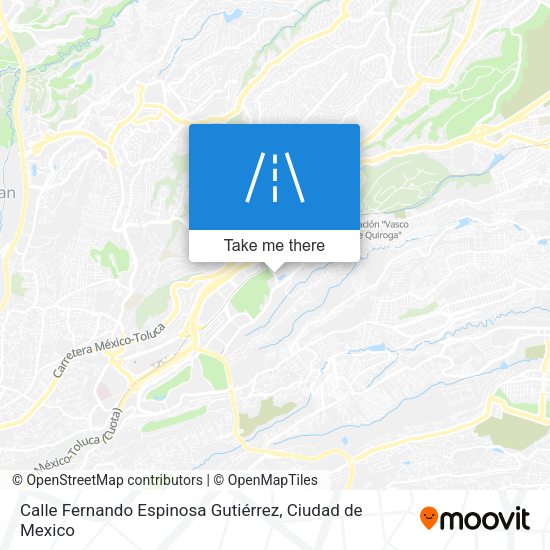 Mapa de Calle Fernando Espinosa Gutiérrez