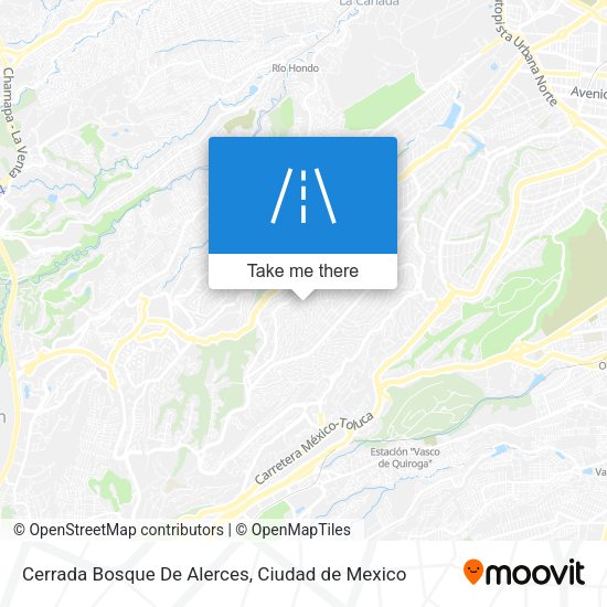 Mapa de Cerrada Bosque De Alerces
