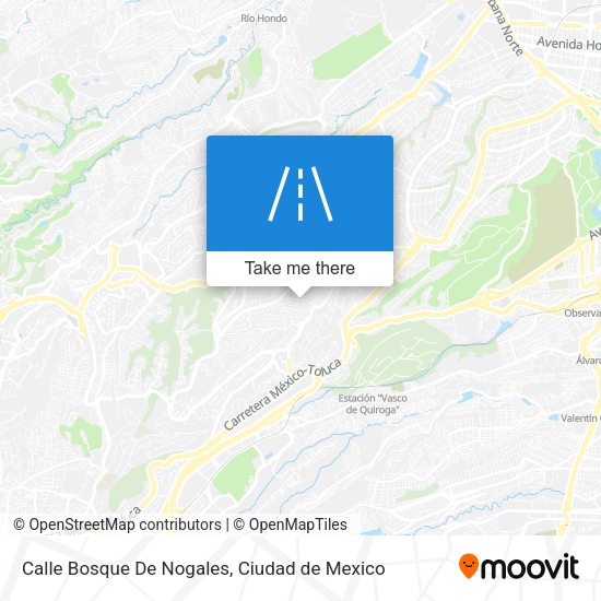 Mapa de Calle Bosque De Nogales