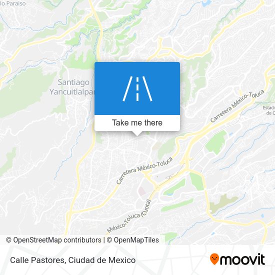 Mapa de Calle Pastores