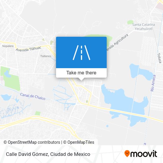 Calle David Gómez map