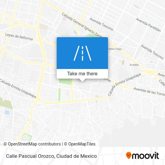 Calle Pascual Orozco map