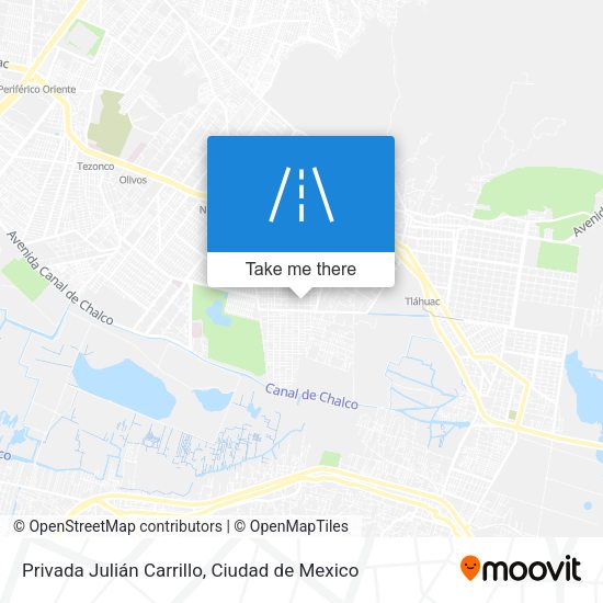 Privada Julián Carrillo map