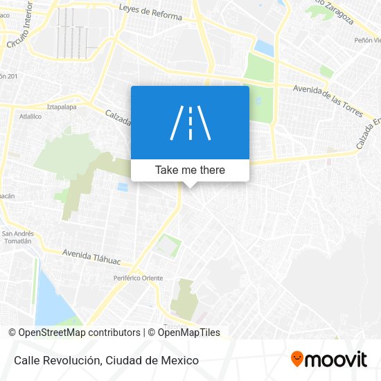 Calle Revolución map