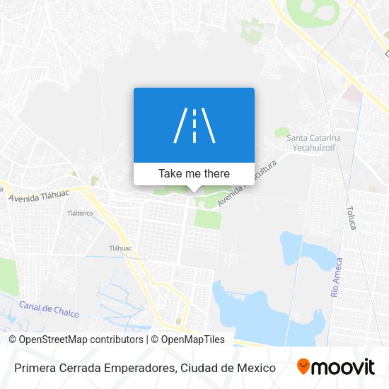 Mapa de Primera Cerrada Emperadores
