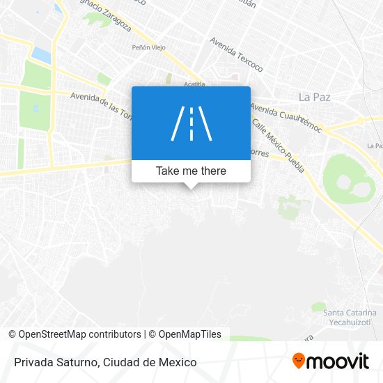 Privada Saturno map
