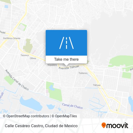 Calle Cesáreo Castro map