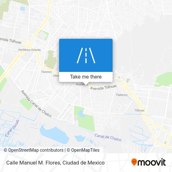 Calle Manuel M. Flores map