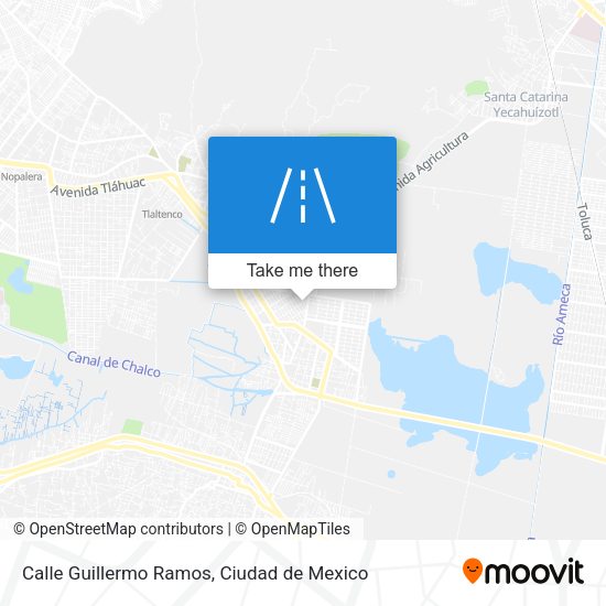 Mapa de Calle Guillermo Ramos