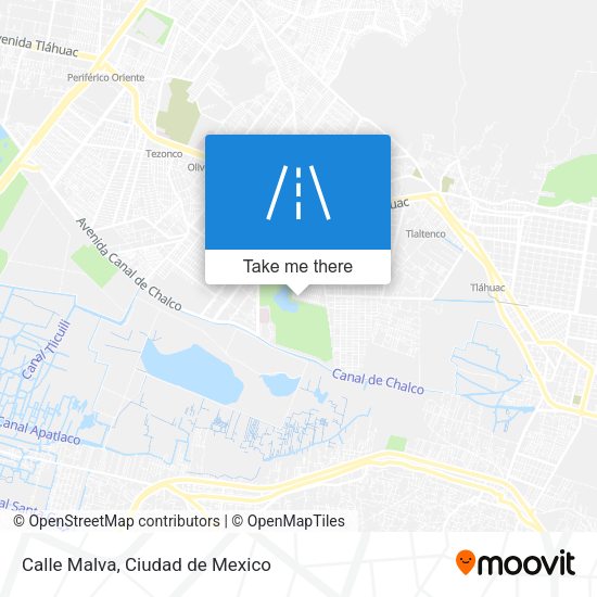 Mapa de Calle Malva