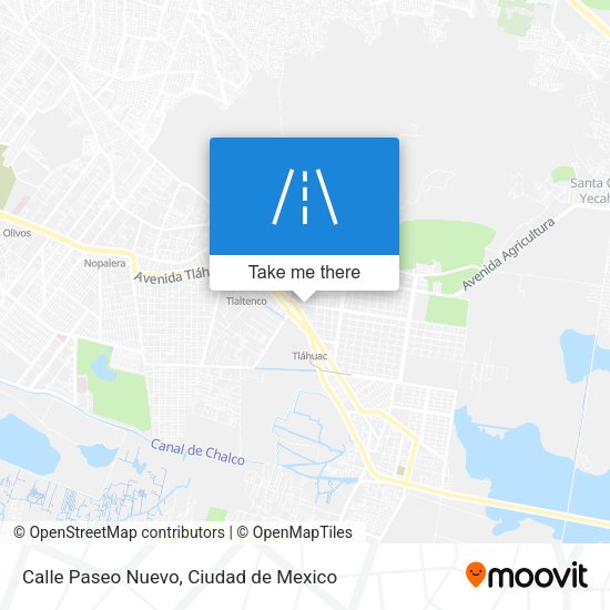 Calle Paseo Nuevo map