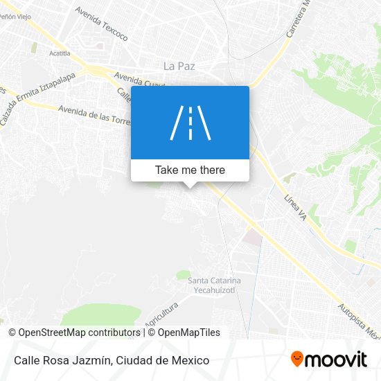 Calle Rosa Jazmín map
