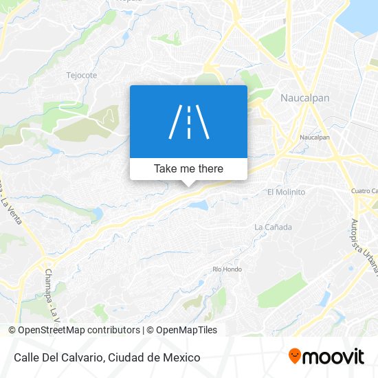 Calle Del Calvario map