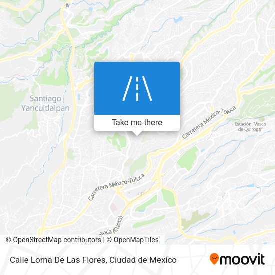 Calle Loma De Las Flores map