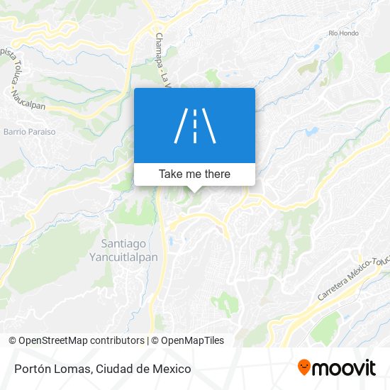 Portón Lomas map
