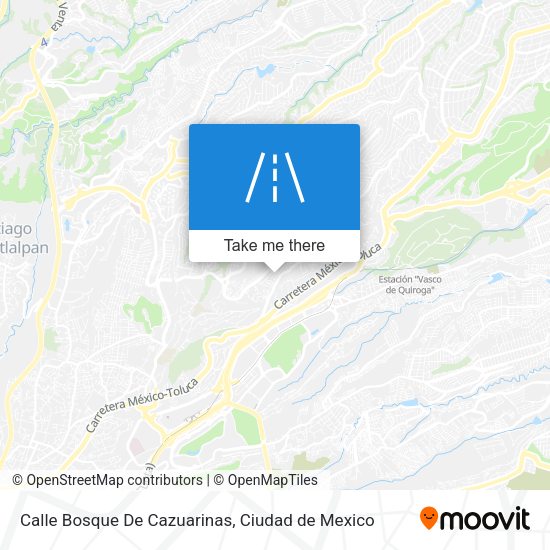 Calle Bosque De Cazuarinas map