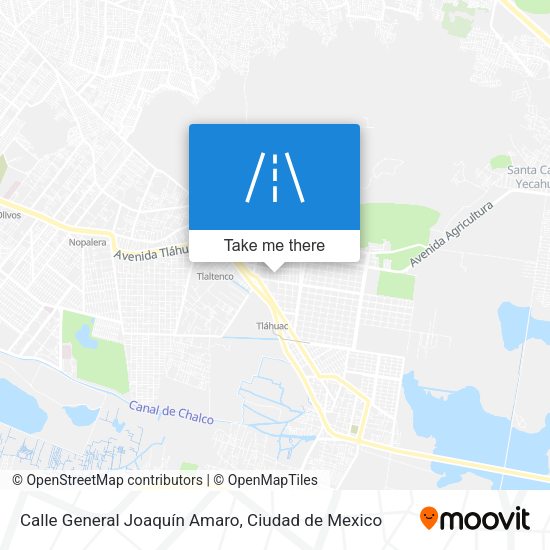 Calle General Joaquín Amaro map
