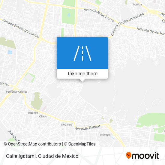 Mapa de Calle Igatami