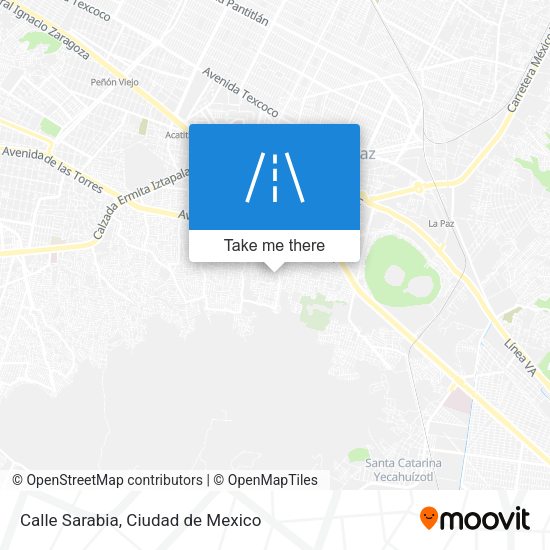 Calle Sarabia map