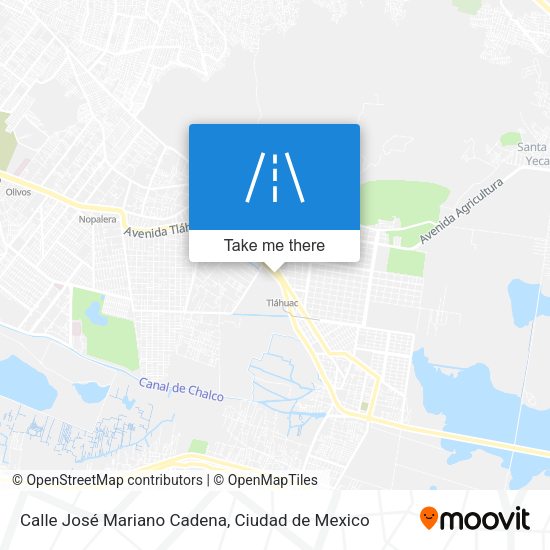 Mapa de Calle José Mariano Cadena