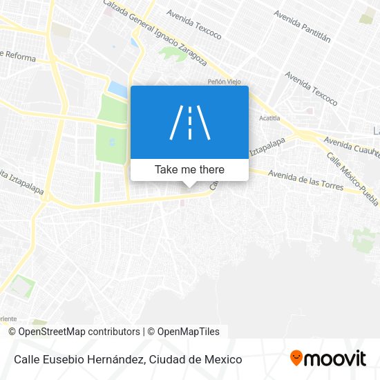 Calle Eusebio Hernández map