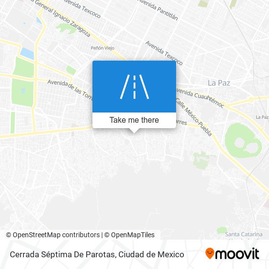 Cerrada Séptima De Parotas map