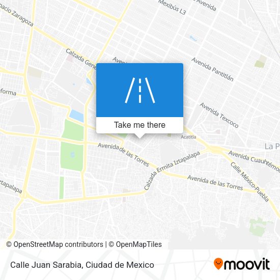 Calle Juan Sarabia map