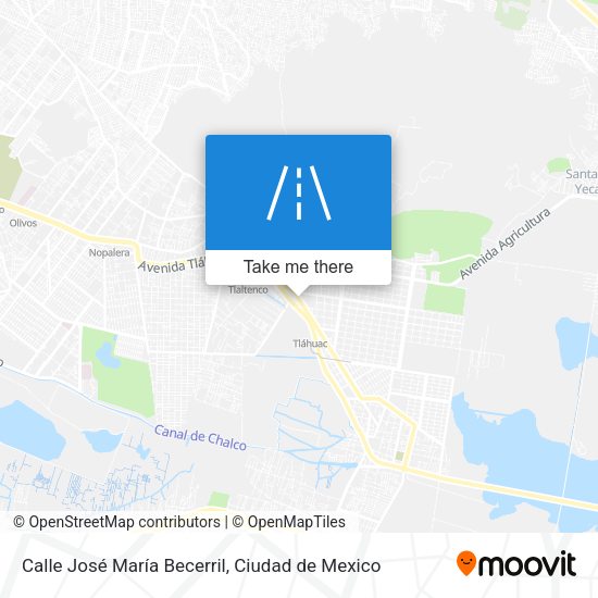 Calle José María Becerril map