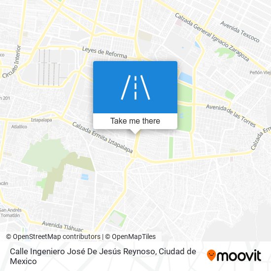 Calle Ingeniero José De Jesús Reynoso map