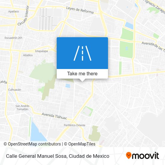 Calle General Manuel Sosa map