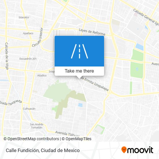 Mapa de Calle Fundición