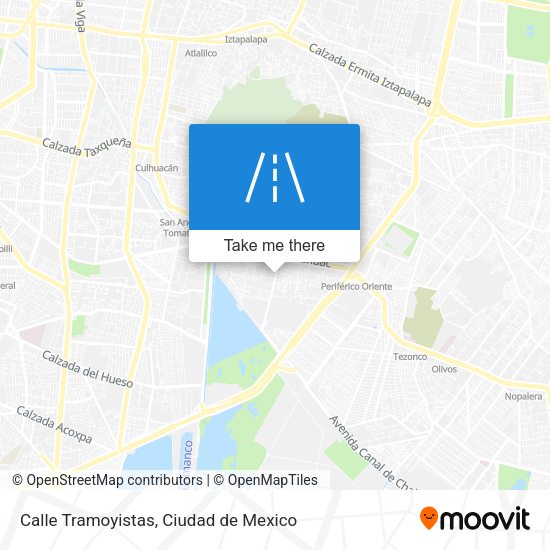 Mapa de Calle Tramoyistas
