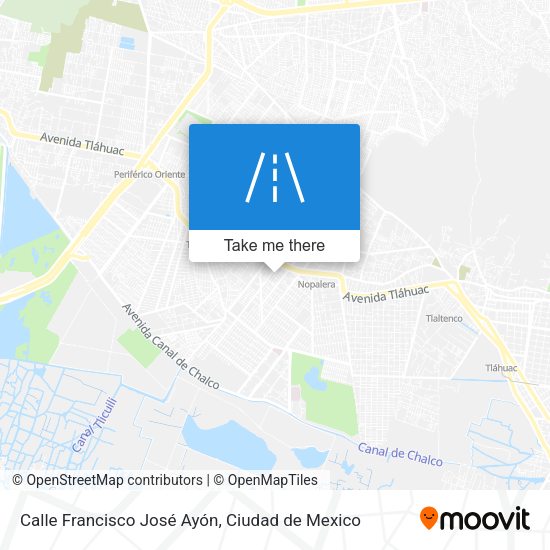 Calle Francisco José Ayón map