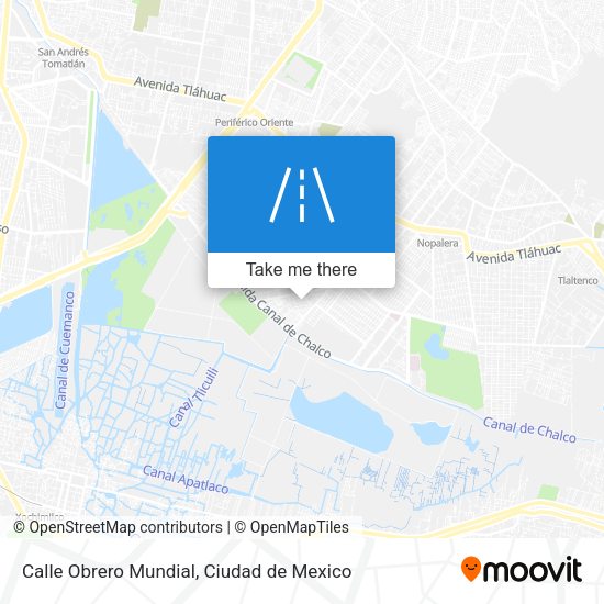 Calle Obrero Mundial map