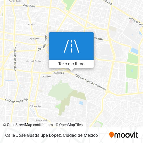 Calle José Guadalupe López map