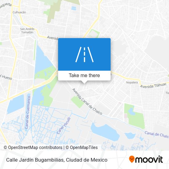 Calle Jardín Bugambilias map