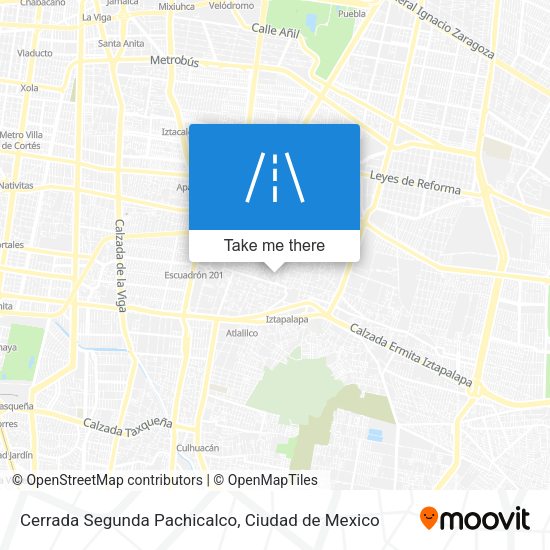 Cerrada Segunda Pachicalco map