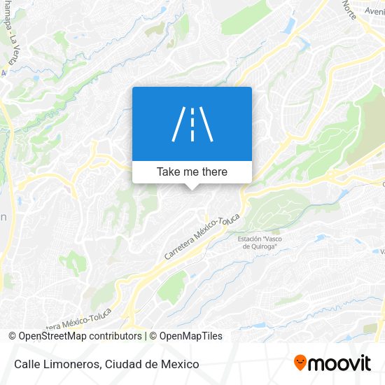Calle Limoneros map