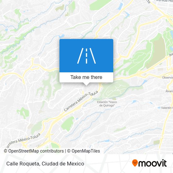 Mapa de Calle Roqueta
