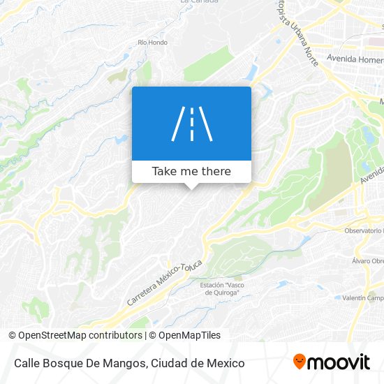 Calle Bosque De Mangos map