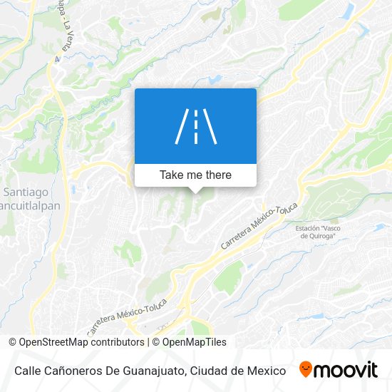 Calle Cañoneros De Guanajuato map