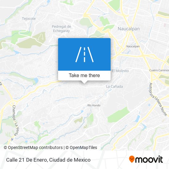 Calle 21 De Enero map