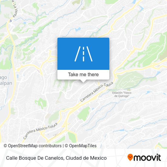 Calle Bosque De Canelos map