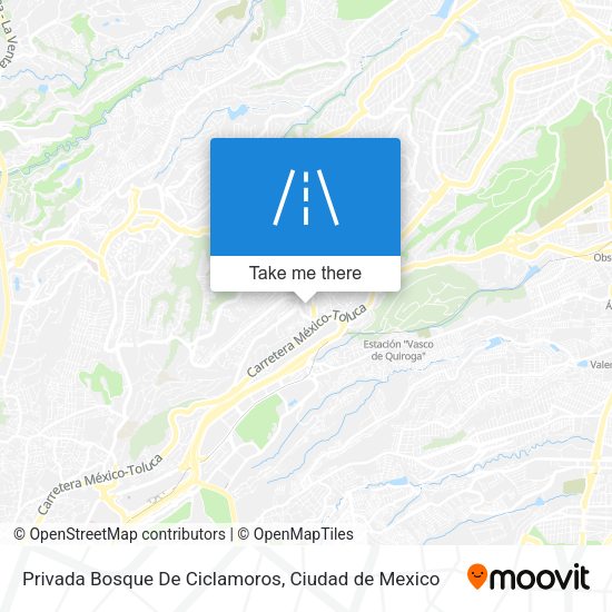 Mapa de Privada Bosque De Ciclamoros