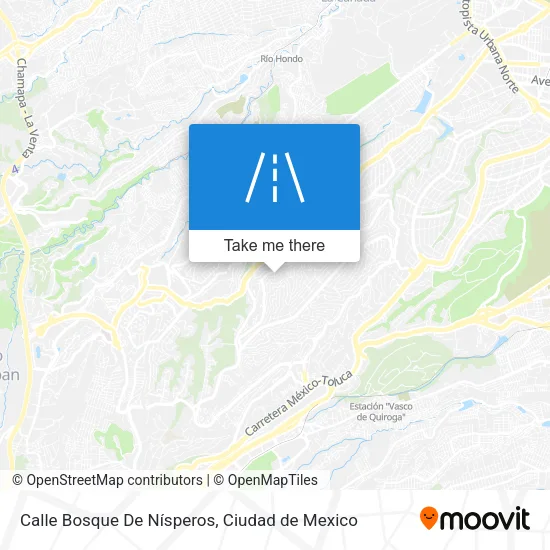 Calle Bosque De Nísperos map