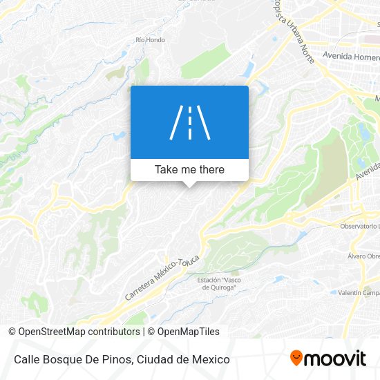 Mapa de Calle Bosque De Pinos