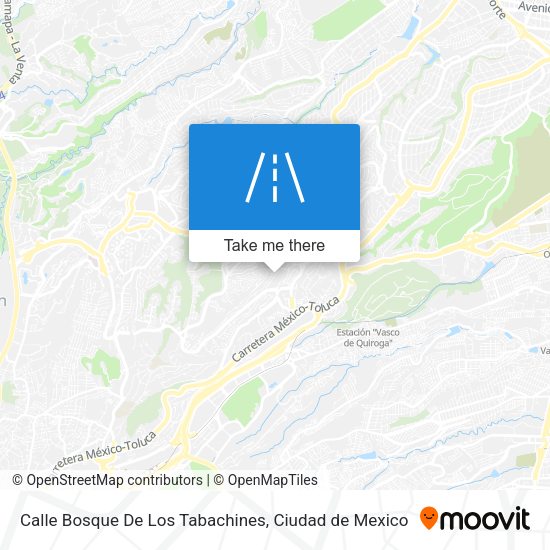Calle Bosque De Los Tabachines map