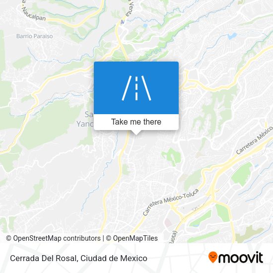 Mapa de Cerrada Del Rosal